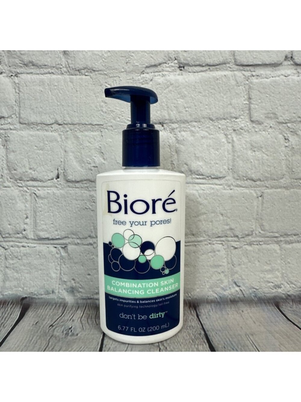 Biore Combination Skin Balancing Cleanser Deep Cleansing 6.77 Fl.OZ.